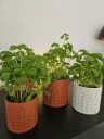 Spoton3D Planter Pots Terracota Red